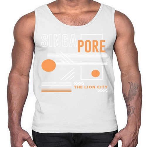 Singapore 1844#- cities- Cotton Tank
