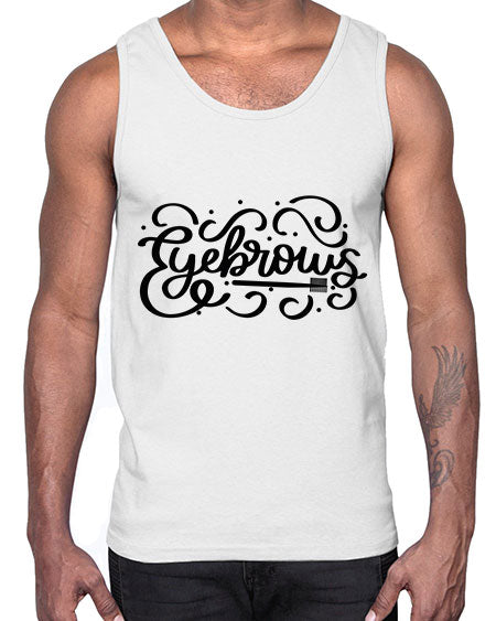 SingleEyebrows Style 28#-makeup Cotton Tank