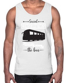 Social conservatives say who drives the bus 5#- bus- Cotton Tank