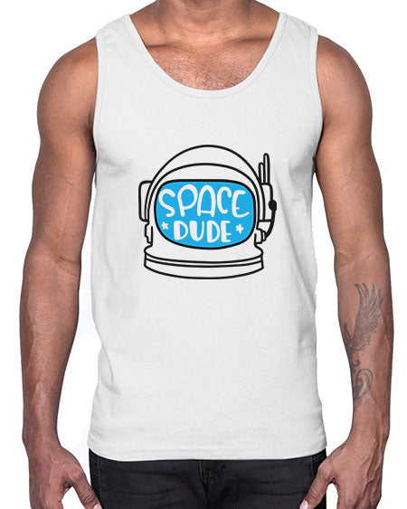 Spacedude 12#- space- Cotton Tank