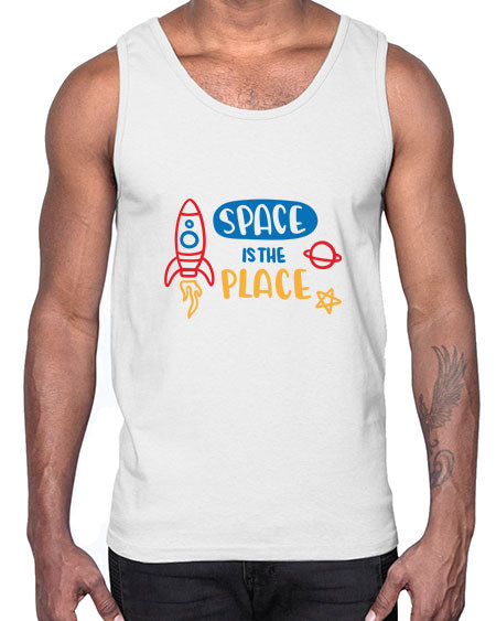 Spaceistheplace 11#- space- Cotton Tank