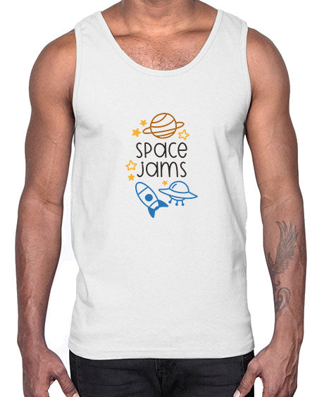 Spacejams 10#- space- Cotton Tank