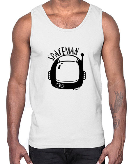 Spaceman 9#- space- Cotton Tank