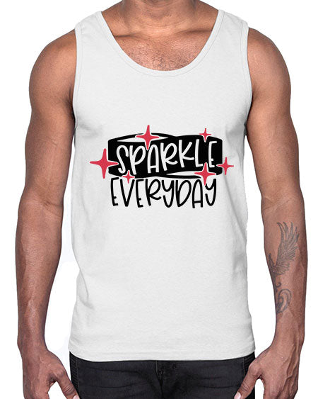 Sparkle Everyday Style 20#-makeup Cotton Tank