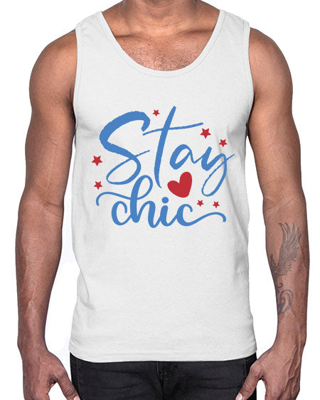 Stay Chic 150#-  fashion- Cotton Tank