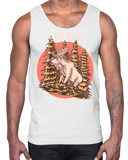 Stay Wild 16#- nature- Cotton Tank