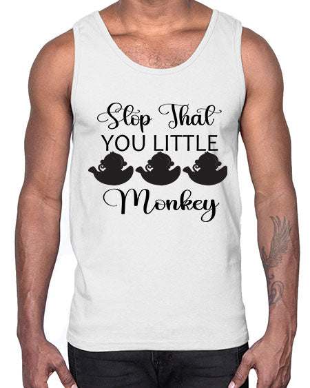 Stop that you little monkey - monkey- Cotton Tank