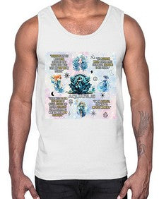Straight Aquarius 468#- aquarius- Cotton Tank
