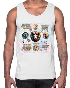 Straight Aries 469#- aries- Cotton Tank