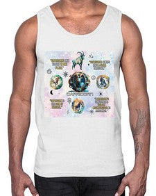 Straight Capricorn 471#- capricorn- Cotton Tank