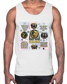 Straight Gemini 472#- gemini- Cotton Tank