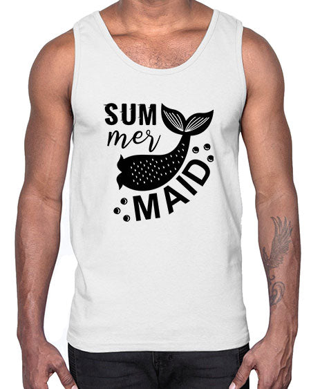 Sum mer maid 01#- summer- Cotton Tank