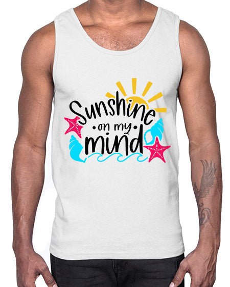 Sunshine On My Mind Style 15#- summer- Cotton Tank