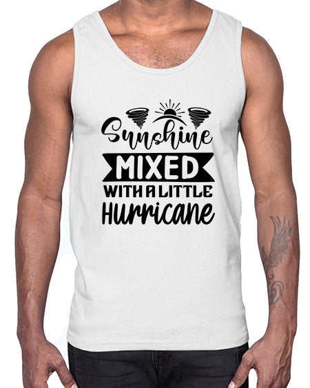 Sunshine mixed with a little hurricane 01#- summer- Cotton Tank