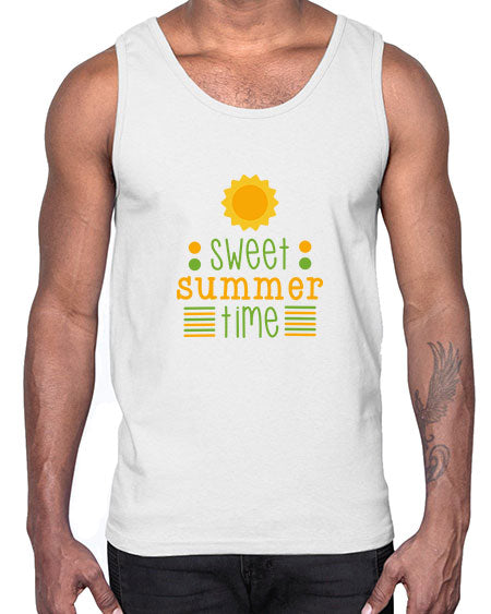 Sweet summer time 4#- summer- Cotton Tank