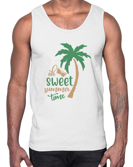 Sweet summer time 7#- summer- Cotton Tank