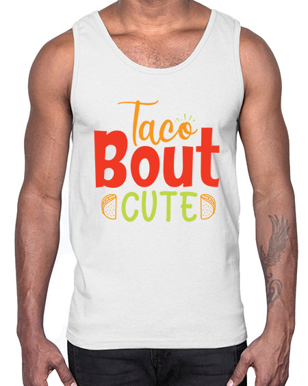 Taco Bout cute Style 217#- baby- Cotton Tank