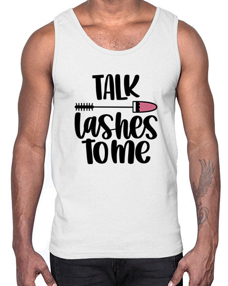 Talk Lashes To Me Style 16#-makeup Cotton Tank