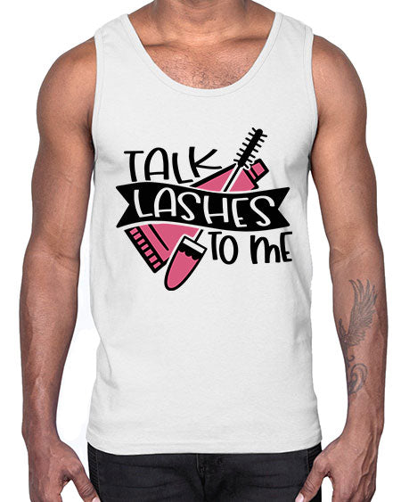 Talk Lashes To Me Style 17#-makeup Cotton Tank