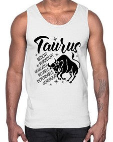 Taurus 492#- taurus- Cotton Tank