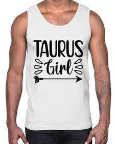 Taurus girl 500#- taurus- Cotton Tank