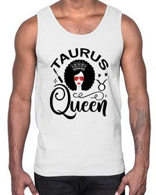 Taurus queen 505#- taurus- Cotton Tank