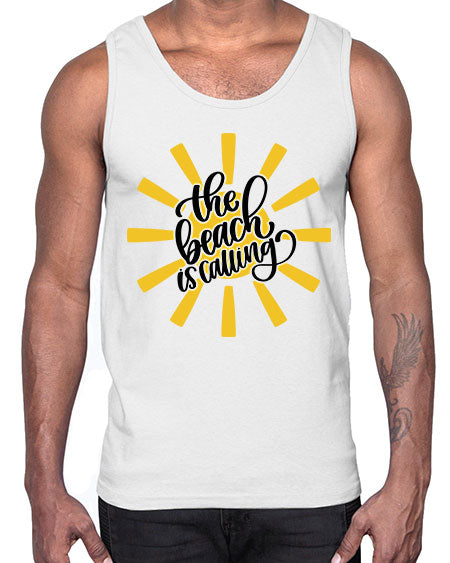 The Beachy Is Calling Style 10#- summer- Cotton Tank