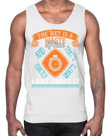The Net is a waste of time and thats exactly whats right about it 56#- internet- Cotton Tank