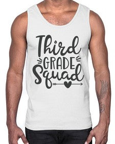 Third Grade Squad 975#- third grade- Cotton Tank