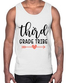 Third Grade Tribe 979#- third grade- Cotton Tank