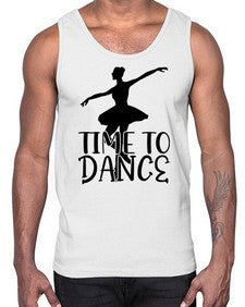Time to dance 201#- ballet- Cotton Tank