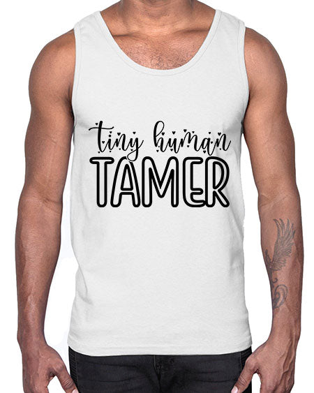 Tiny Human Tamer 467#- kids- Cotton Tank