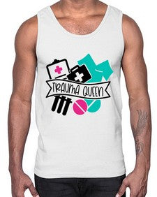 Trauma Queen Style Style 1584#- nurse- Cotton Tank