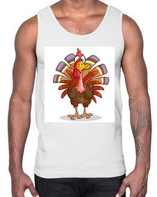 Turkey 258#- cartoon animals- Cotton Tank