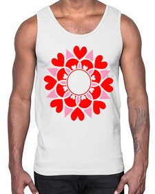 ValentineMandalaOPT 1194#- mandala- Cotton Tank