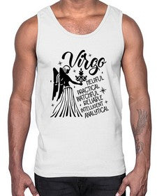 Virgo 533#- virgo- Cotton Tank