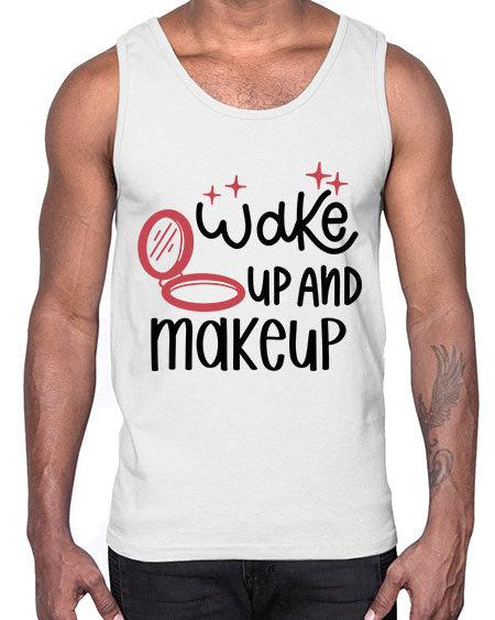 Wake up and Makeup Style 7#-makeup Cotton Tank