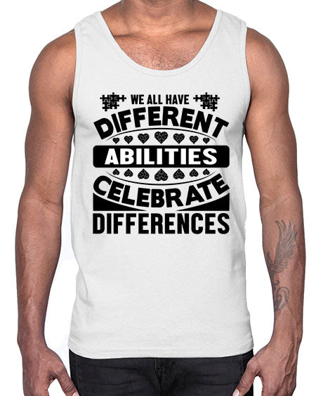 We all have Style 51#- autism- Cotton Tank