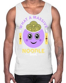 What a Massive Noodle Bowl 1698#- Ramen- Cotton Tank