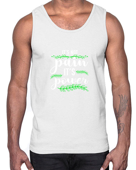 WomensitsnotpainitspowerInspirationalpregnancydoula1653#- doubla- Cotton Tank