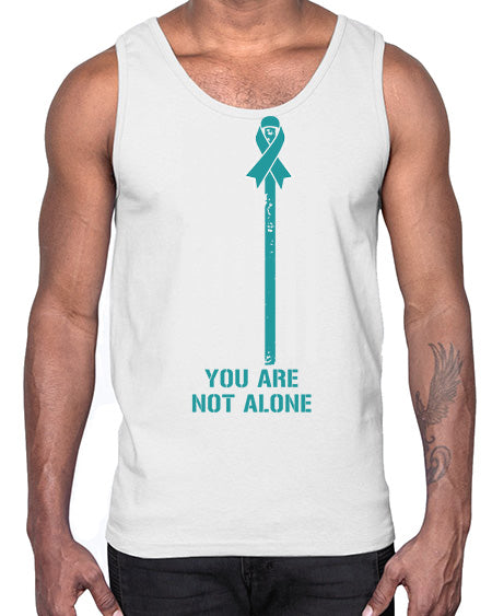 You Are Not Alone PTSD 1#- PTSD- Cotton Tank
