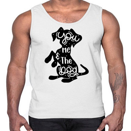 You Me The Dogs Style 4#- dogs- Cotton Tank