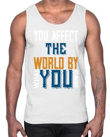 You affect the world by what you browse 37#- internet- Cotton Tank