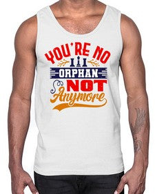 Youre no orphan not anymore 175#- chess- Cotton Tank