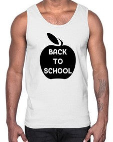 apple back to school 3#- general school- Cotton Tank