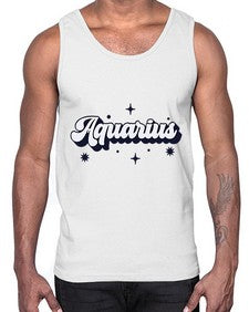 aquarius 82#- aquarius- Cotton Tank