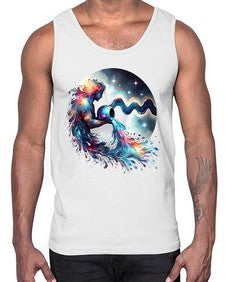 aquarius 88#- aquarius- Cotton Tank