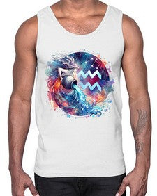 aquarius 90#- aquarius- Cotton Tank