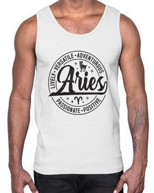 aries 102#- aries- Cotton Tank