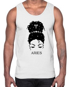 aries 132#- aries- Cotton Tank